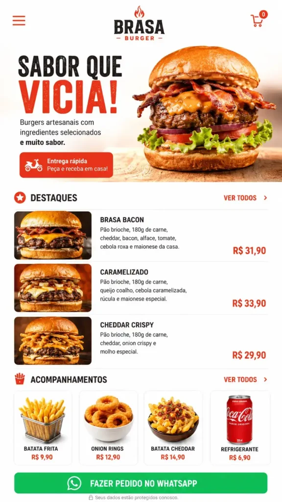 Restaurantes Delivery e Alimentação