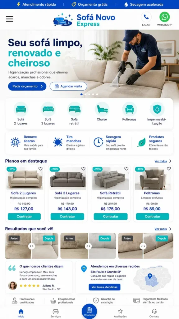 Criação de Site Institucional