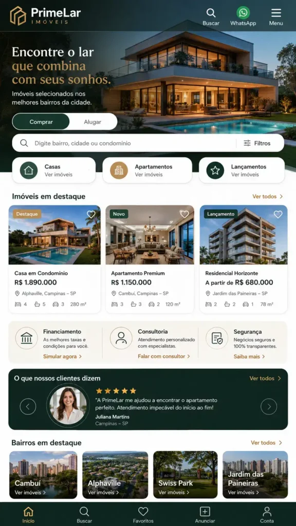 Imobiliárias Construção Arquitetura e Engenharia