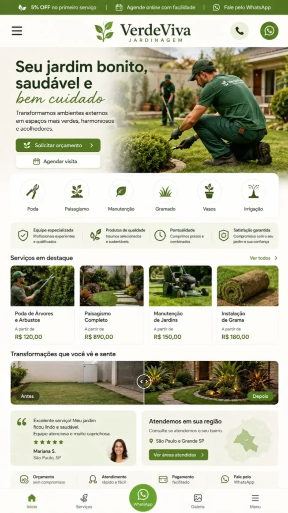 Prestadores de Serviços e Empresas