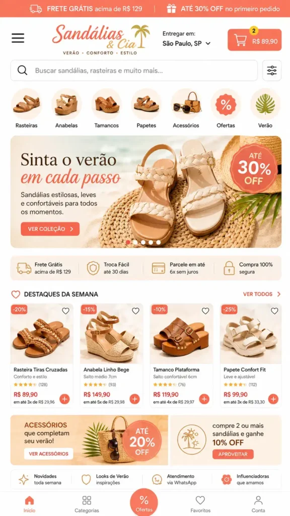 Criação de Loja Virtual