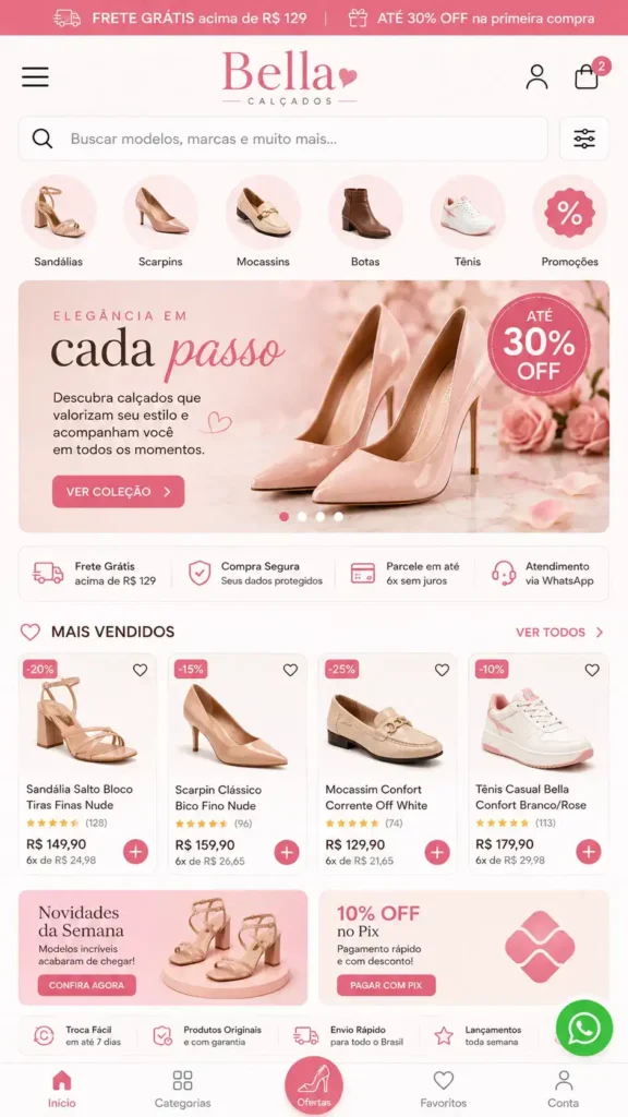 Lojas E-commerce Atacado e Varejo