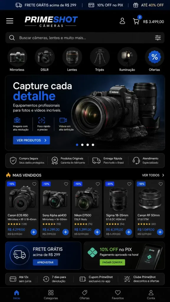 Lojas E-commerce Atacado e Varejo