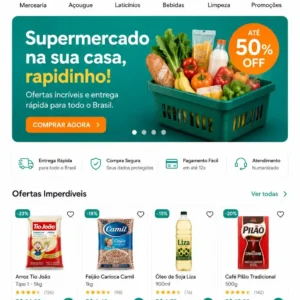 Loja de Eletrônicos Criação de Site Profissional e Desenvolvimento de Site