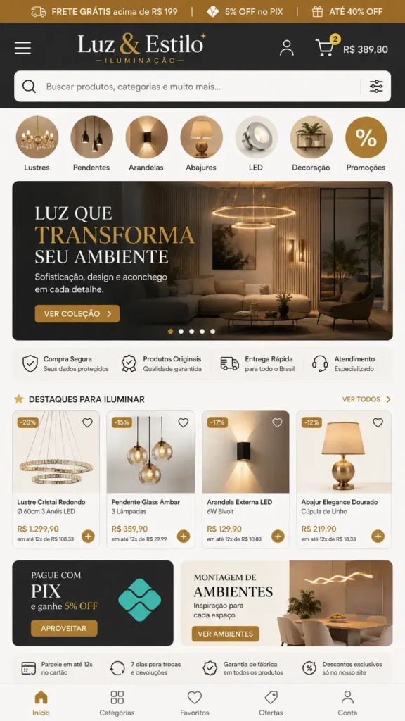 Lojas E-commerce Atacado e Varejo