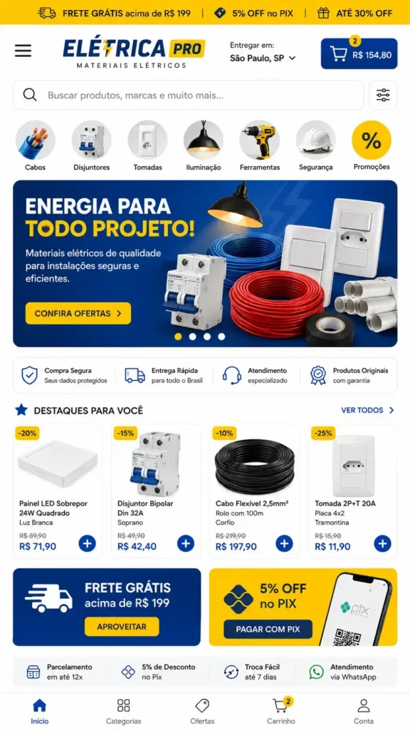 Lojas E-commerce Atacado e Varejo
