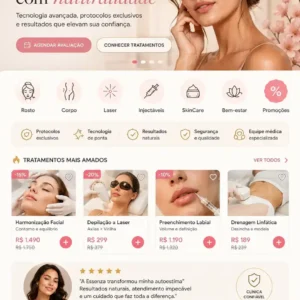 Criação de site para Loja de Moda para Recém-nascidos