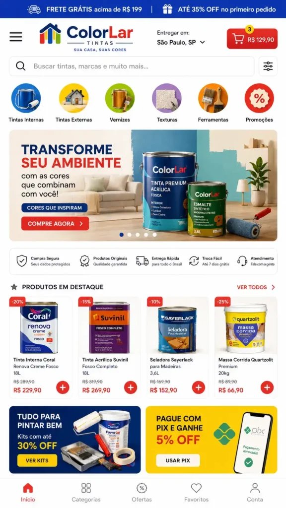 Lojas E-commerce Atacado e Varejo