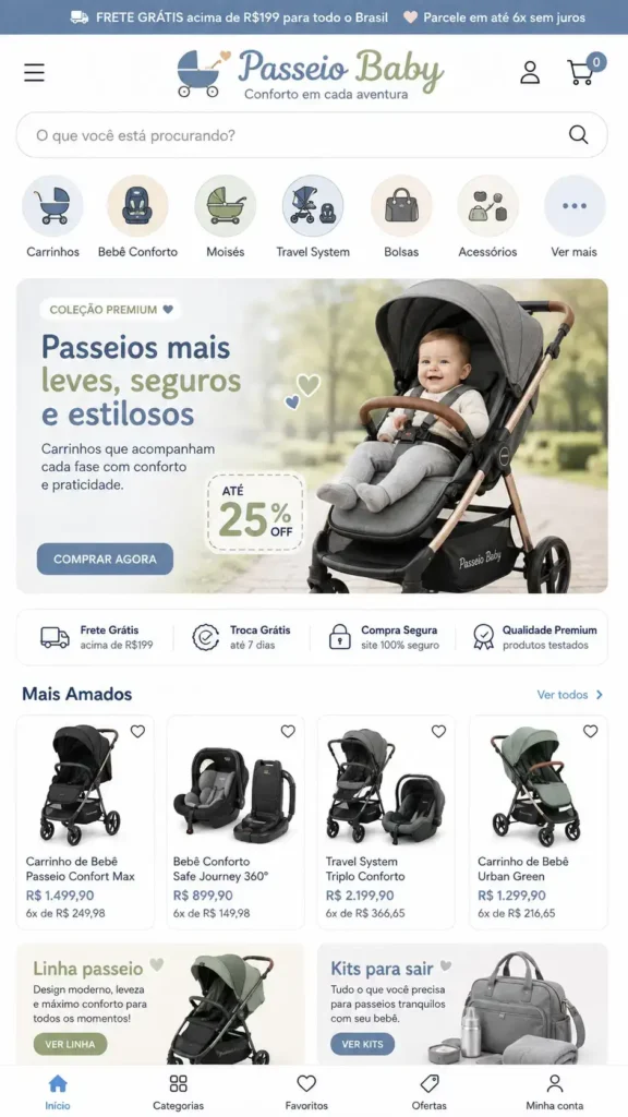 Criação de Loja Virtual