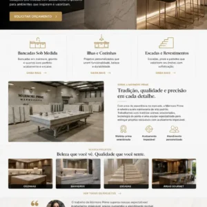 Marmoraria Criação de Site e Desenvolvimento de Site