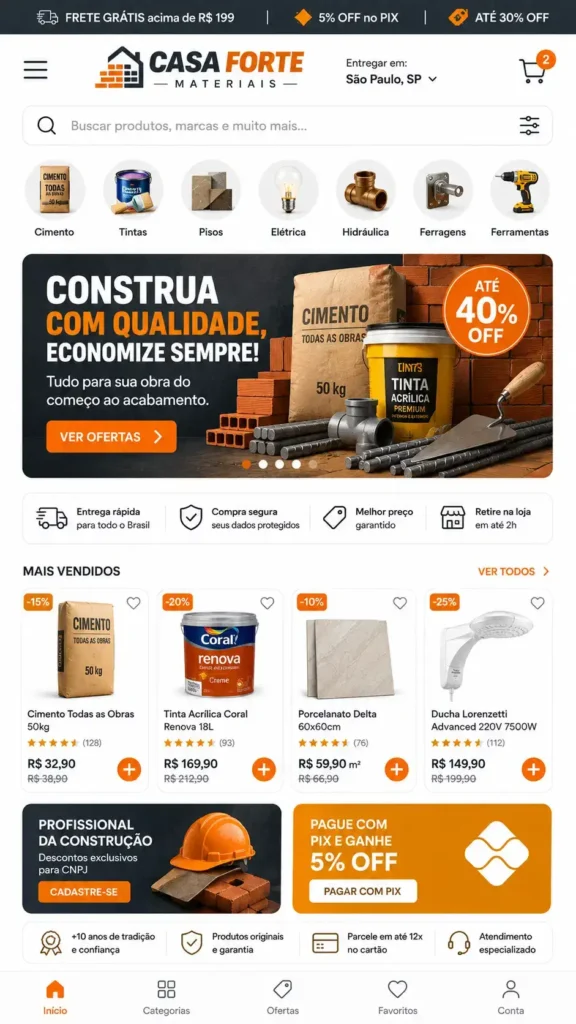 Lojas E-commerce Atacado e Varejo