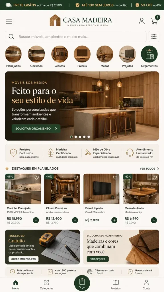Criação de Site Institucional