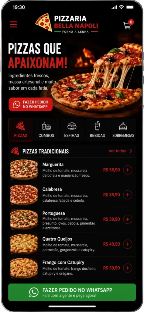 Restaurantes Delivery e Alimentação