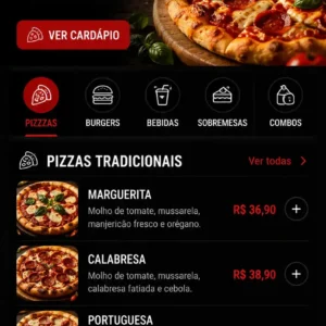 Criação de site para Pizzaria com Pedidos Online