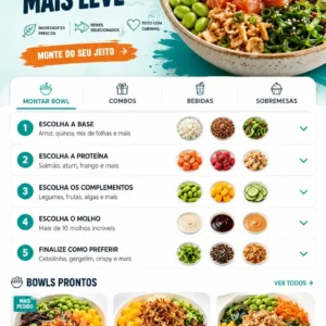 Criação de site para Poké Delivery