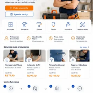 Criação de site para Reparos Residenciais