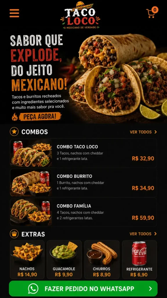 Restaurantes Delivery e Alimentação