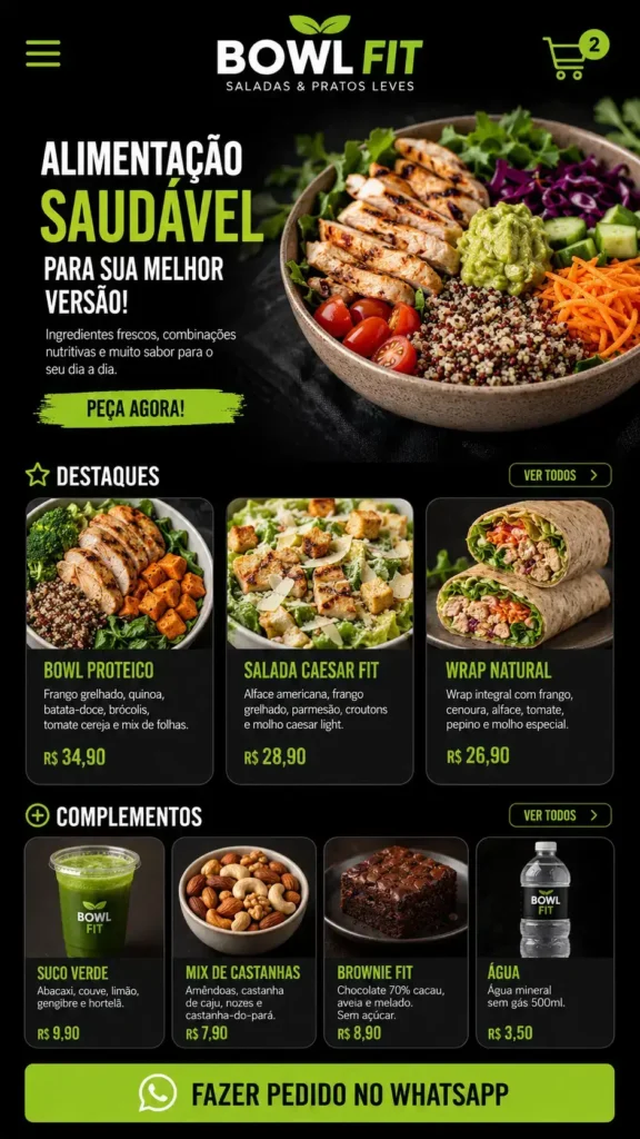 Restaurantes Delivery e Alimentação