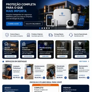 Segurança Eletrônica Criação de Site Profissional e Desenvolvimento de Site