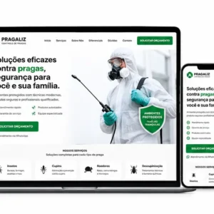 Criação de site para Dedetizadora