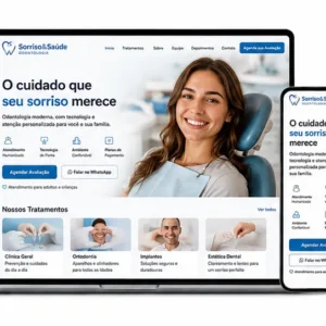 Criação de site para Dentista e Clínica Odontológica