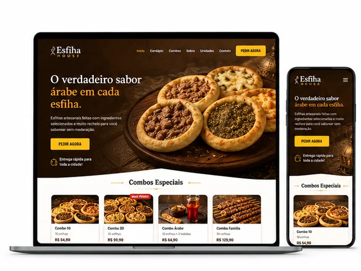 Modelo de site Arquivo Full 5