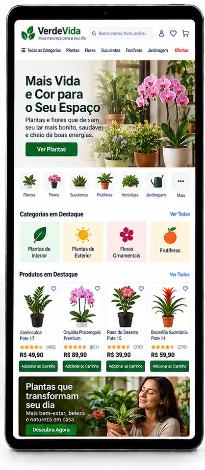 Criação de Loja Virtual