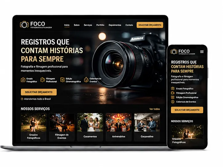 Marketing Fotografia e Serviços Criativos