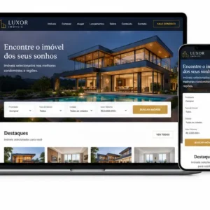 Criação de site para Imobiliária de Alto Padrão