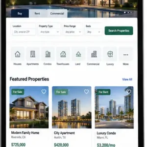 Administração de site para imobiliária de casas de alto