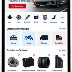 Criação de site para Loja Online de Acessórios Automotivos