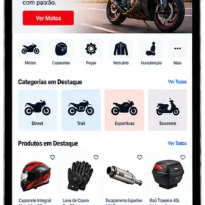 Criação de site para Loja de Acessórios para Ciclistas