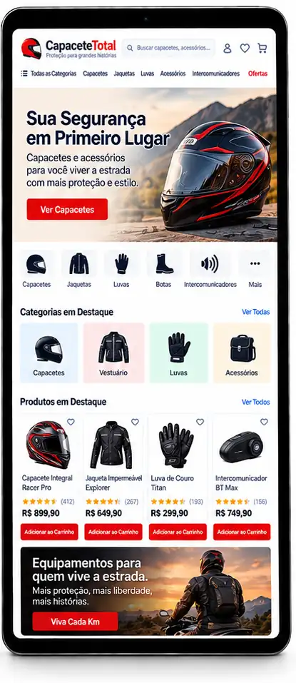 Criação de Loja Virtual
