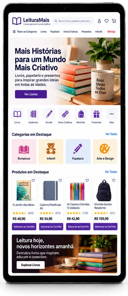 Criação de Loja Virtual