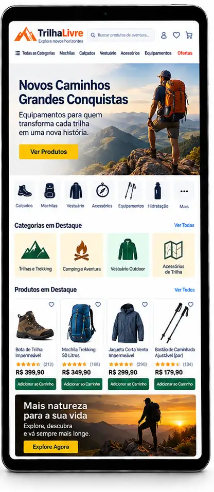 Criação de Loja Virtual
