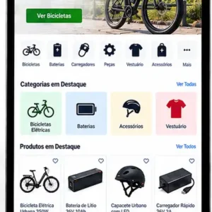 Criação de site para Loja de Bicicletas e Acessórios