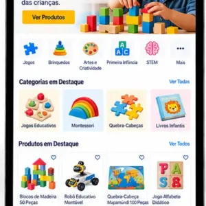 Criação de site para Loja Online de Brinquedos Educativos