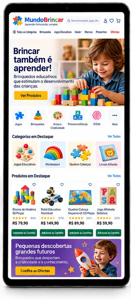 Criação de Loja Virtual