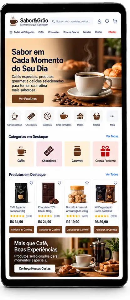 Criação de Loja Virtual
