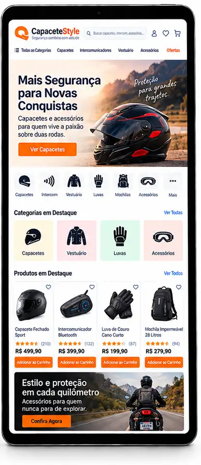 Criação de Loja Virtual