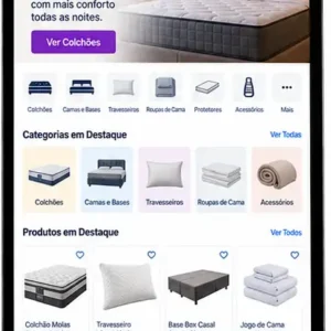 Criação de site para Loja de Colchões e Conforto