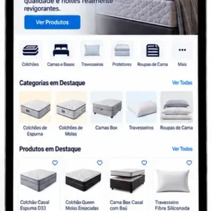 Criação de site para Loja de Colchões e Quarto