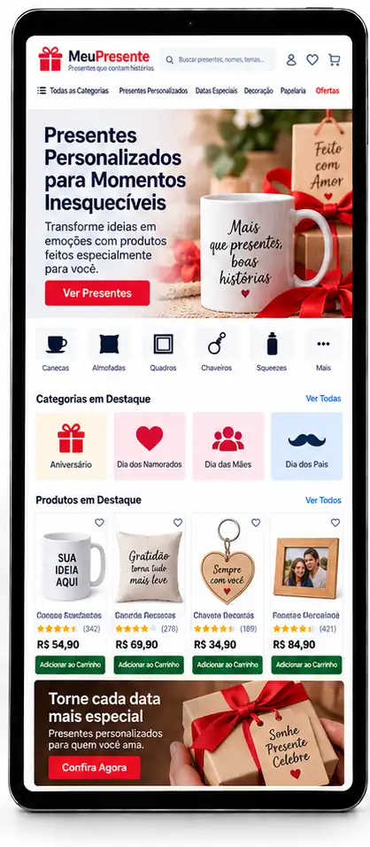 Criação de Loja Virtual