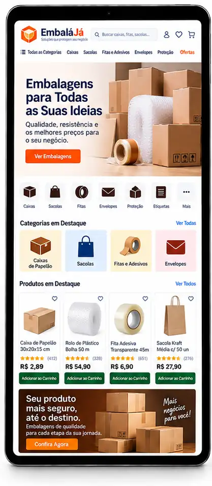 Criação de Loja Virtual