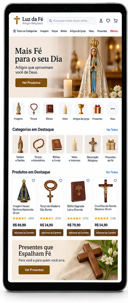 Criação de Loja Virtual