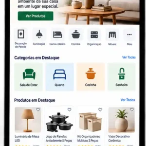 Criação de site para Loja de Decoração e Utilidades