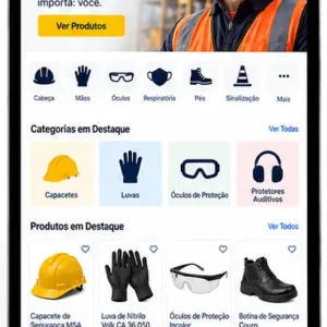 Criação de site para Loja de Epis e Segurança do Trabalho