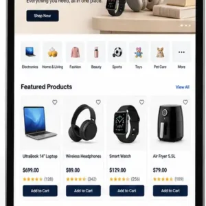 Criação de site para Loja de Fones e Áudio
