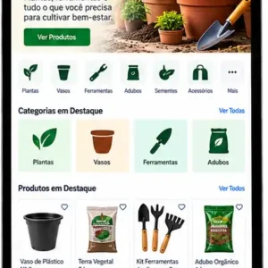 Loja De Jardinagem Criação de Site Profissional e Desenvolvimento de Site