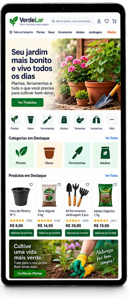 Criação de Loja Virtual